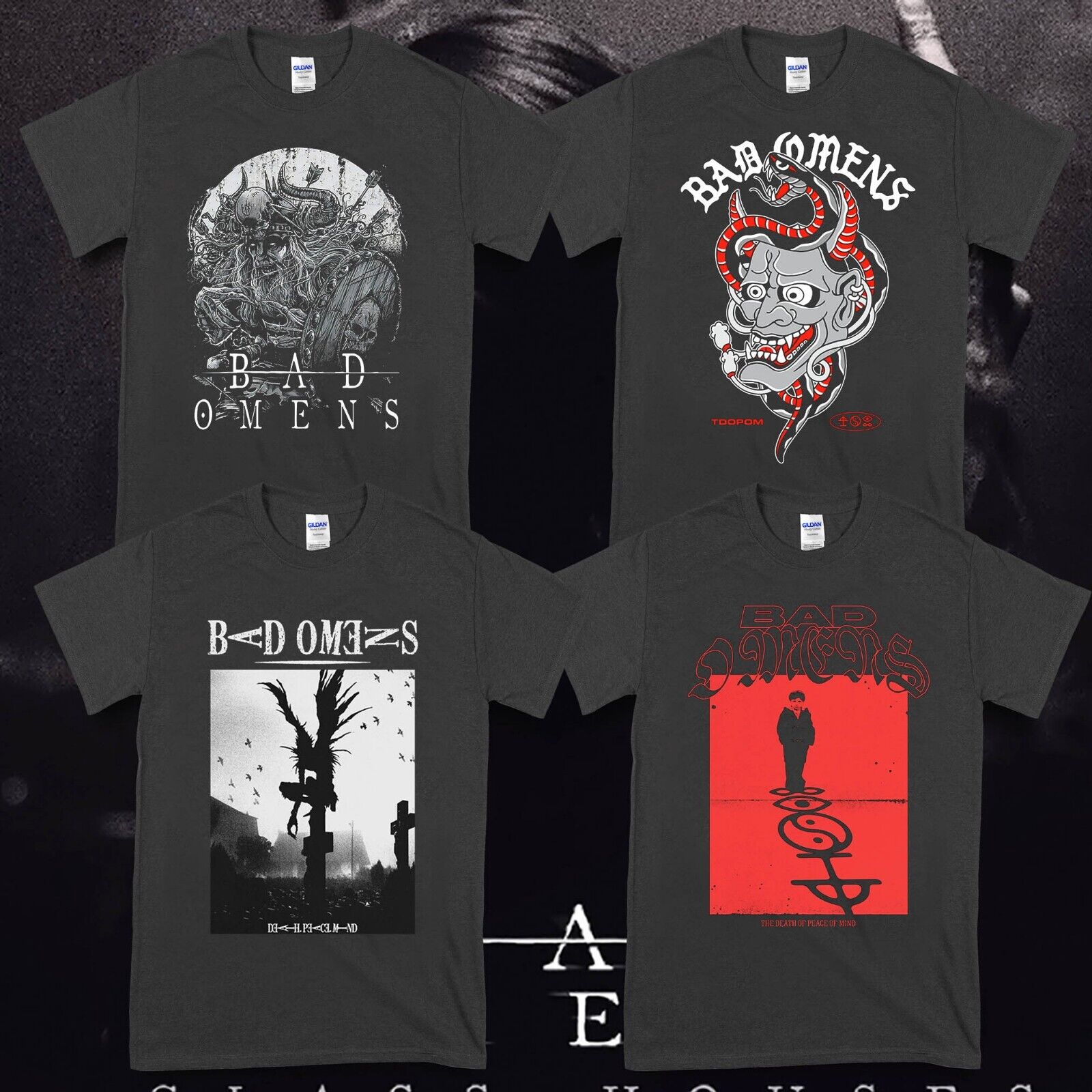 Find Your Favorite Bad Omens Merchandise Here